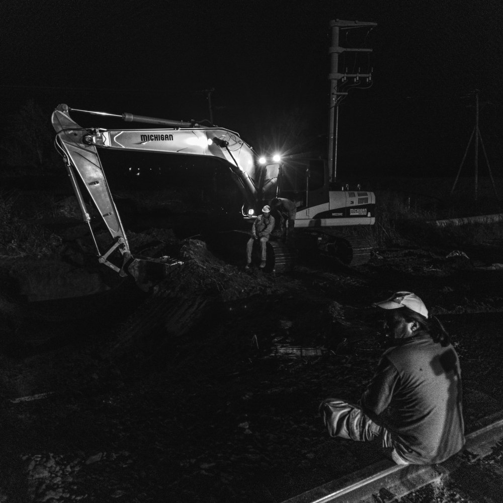 Un día largo de trabajo