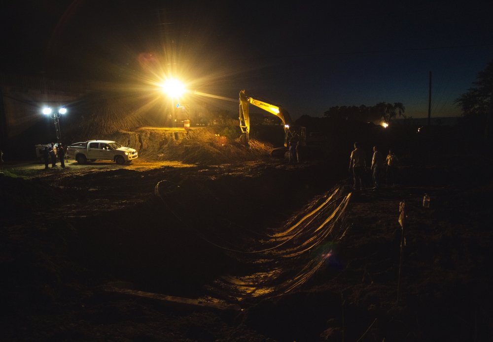 Un día largo de trabajo