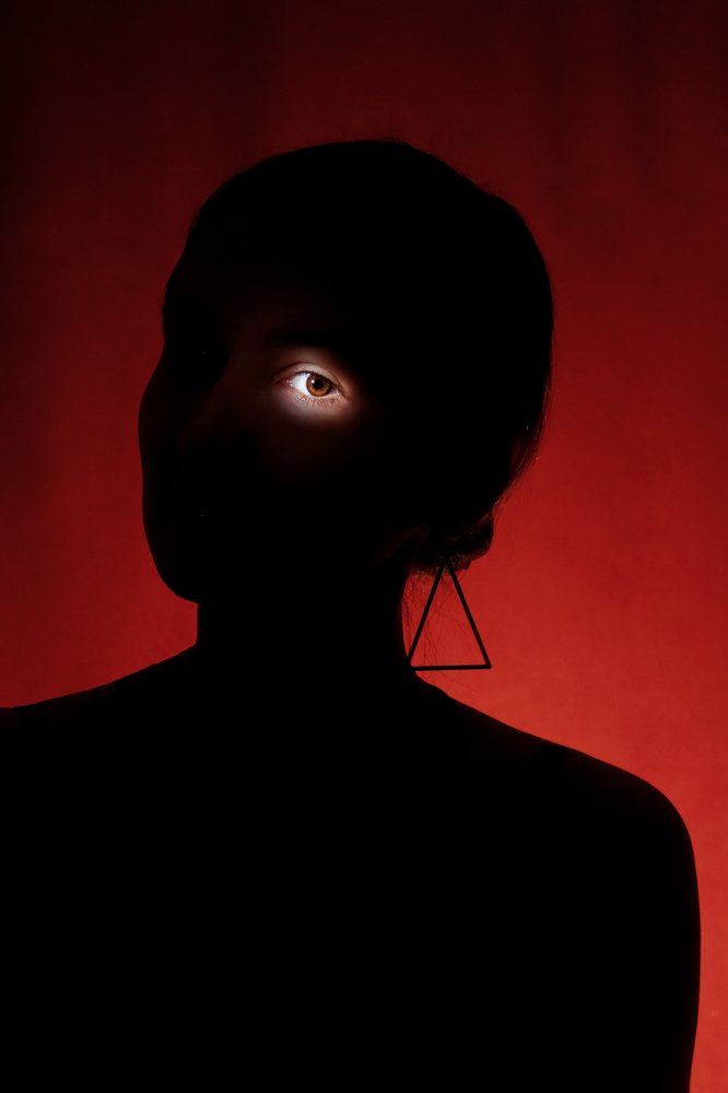 Global red self-portrait