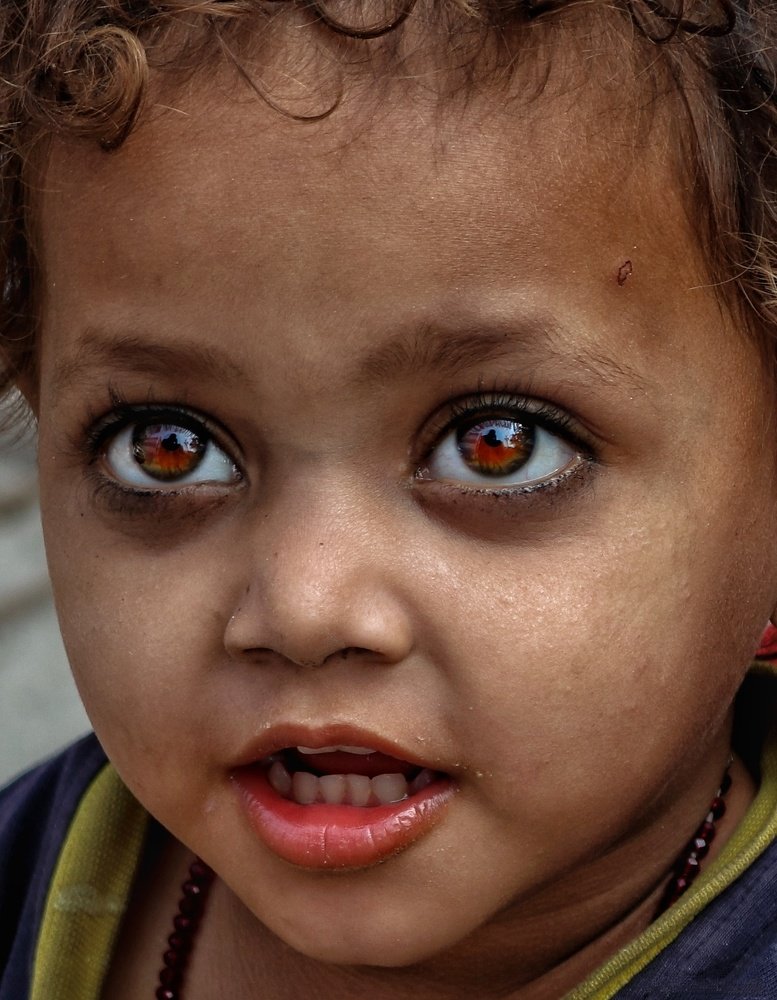 The world in her Eyes