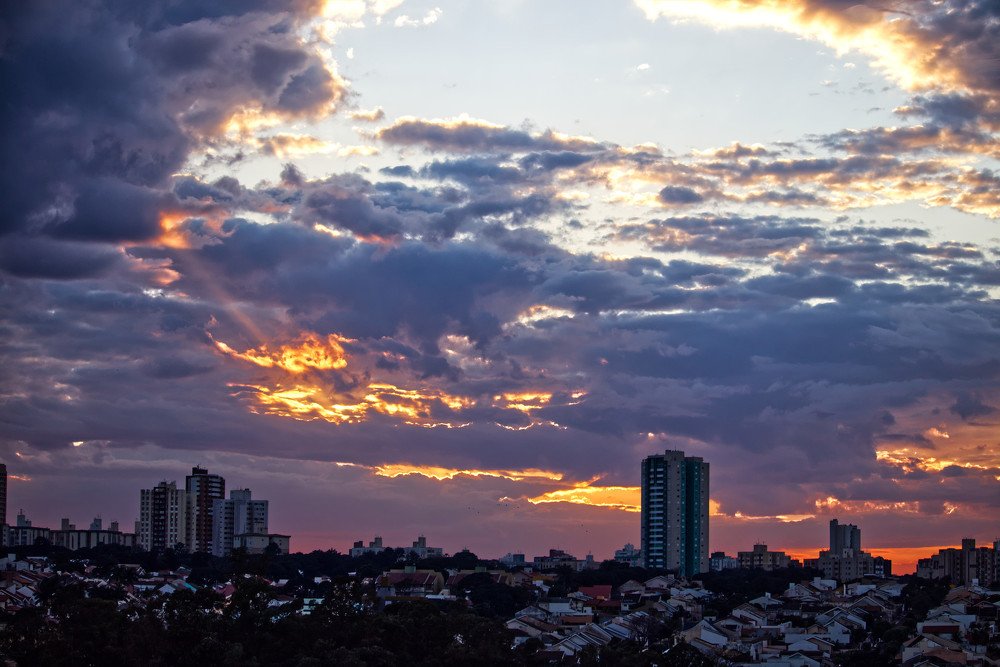 Sunset in Maringá