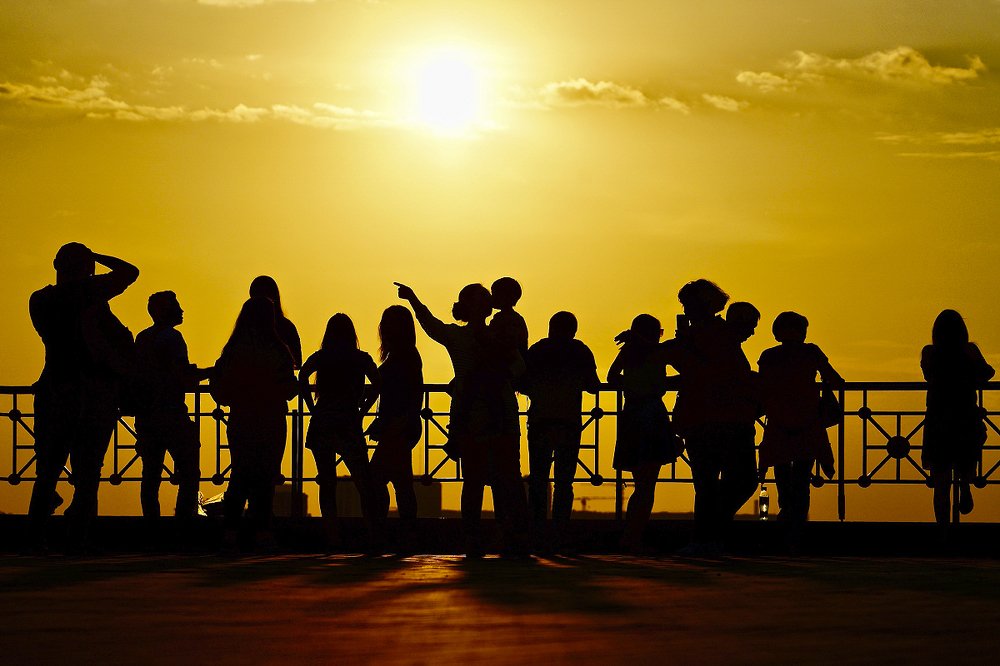 Золотой закат