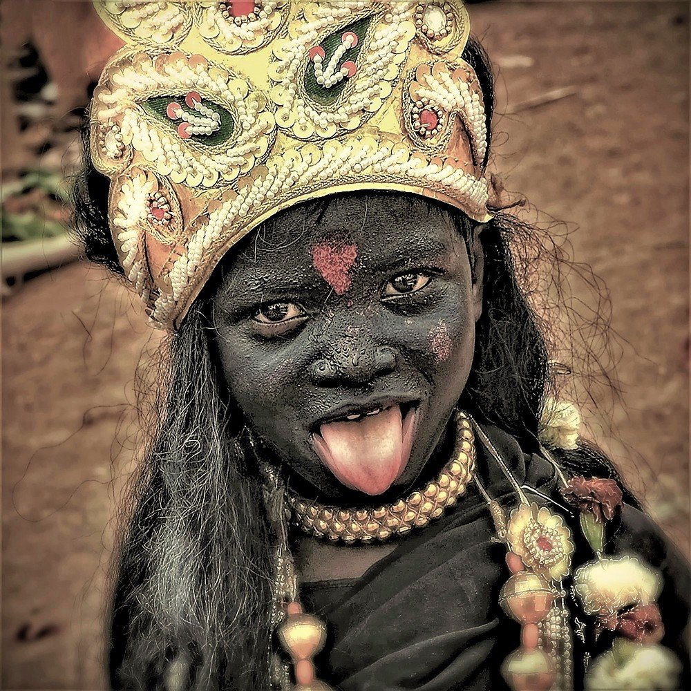 KALI CHILD CHATTISGARH INDIA
