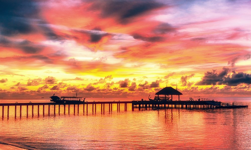 Sunset at Maayafushi