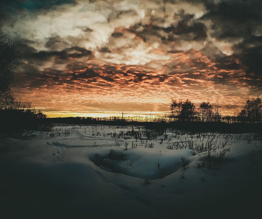 winter in the Moscow region