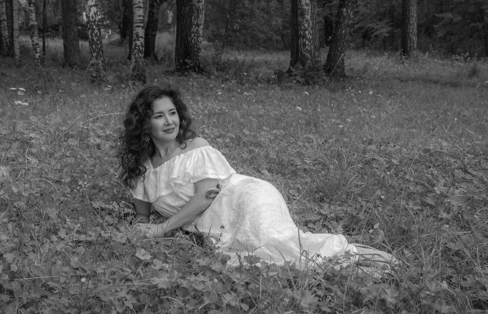 Наедине с природой..