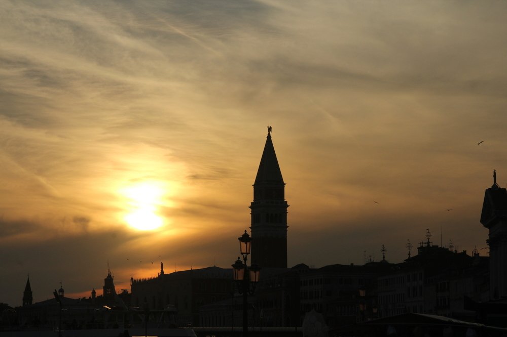 Sunset in São Marcos