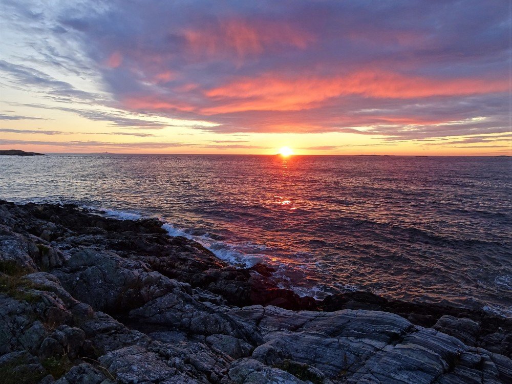 Закат на Норвежском море