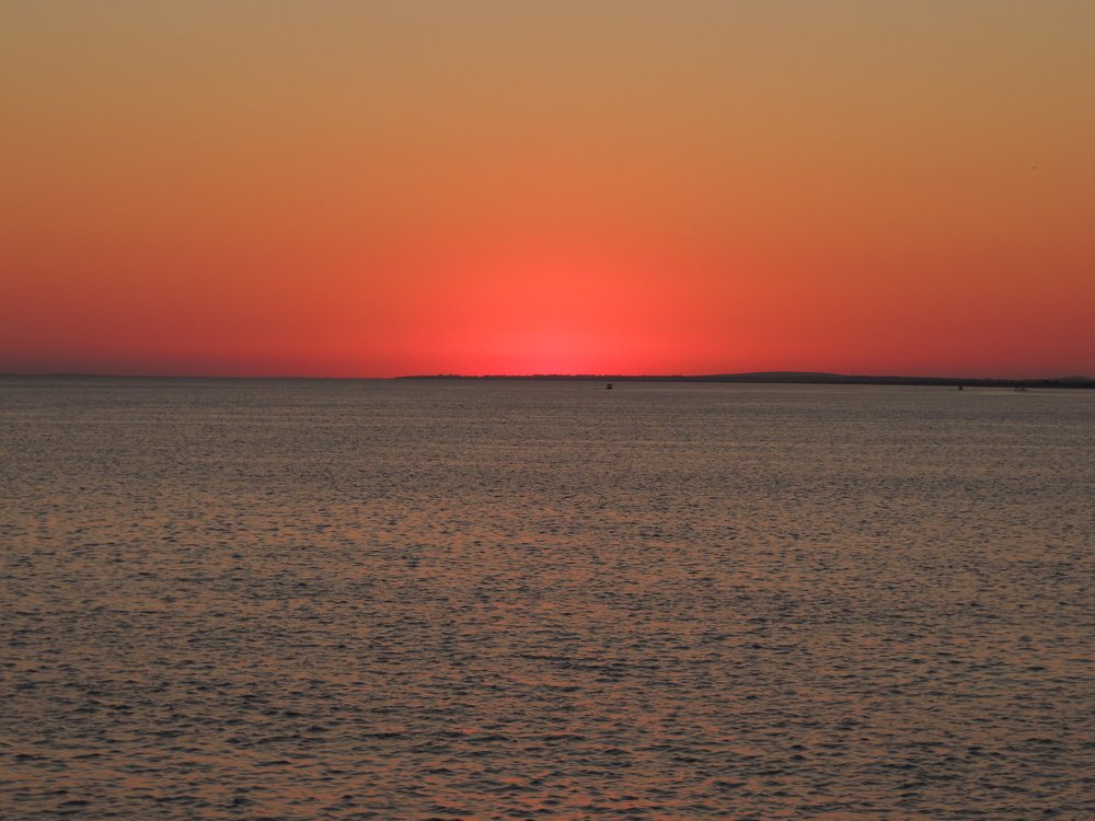 Закат на Черном море