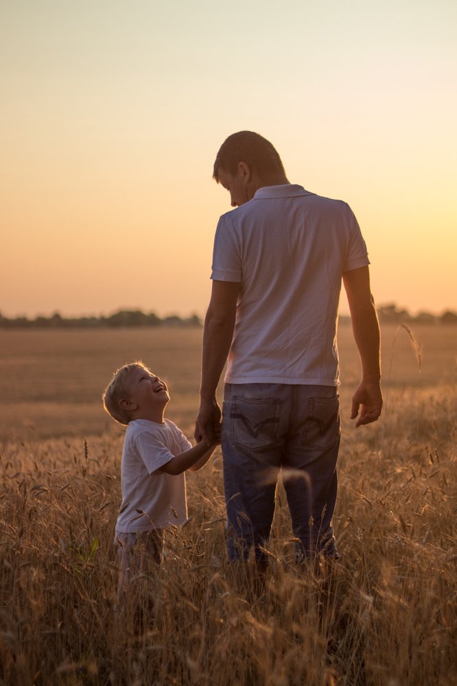 папа и сын