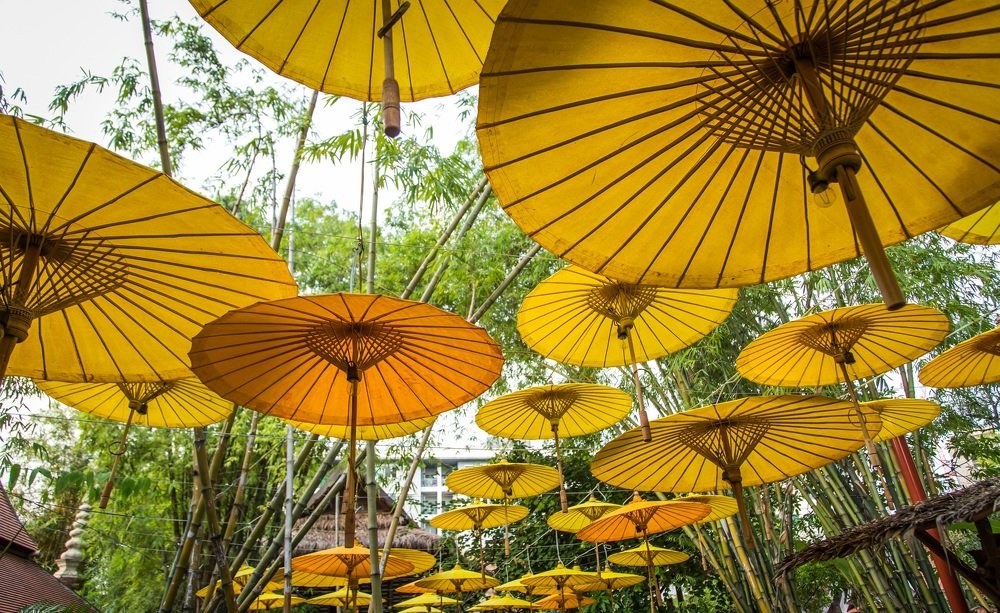 Летающие зонтики