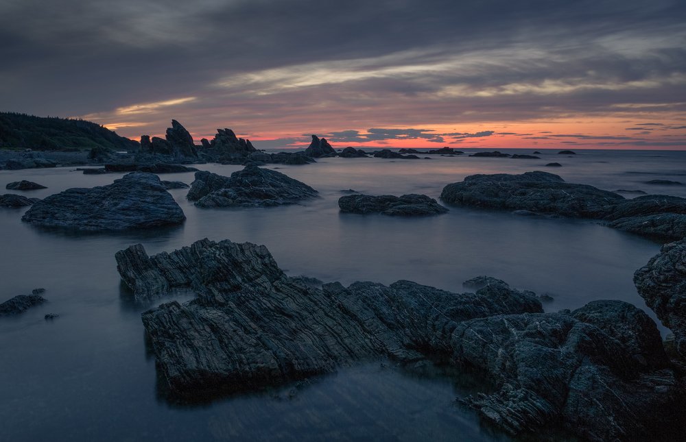 Морские сумерки отлива.