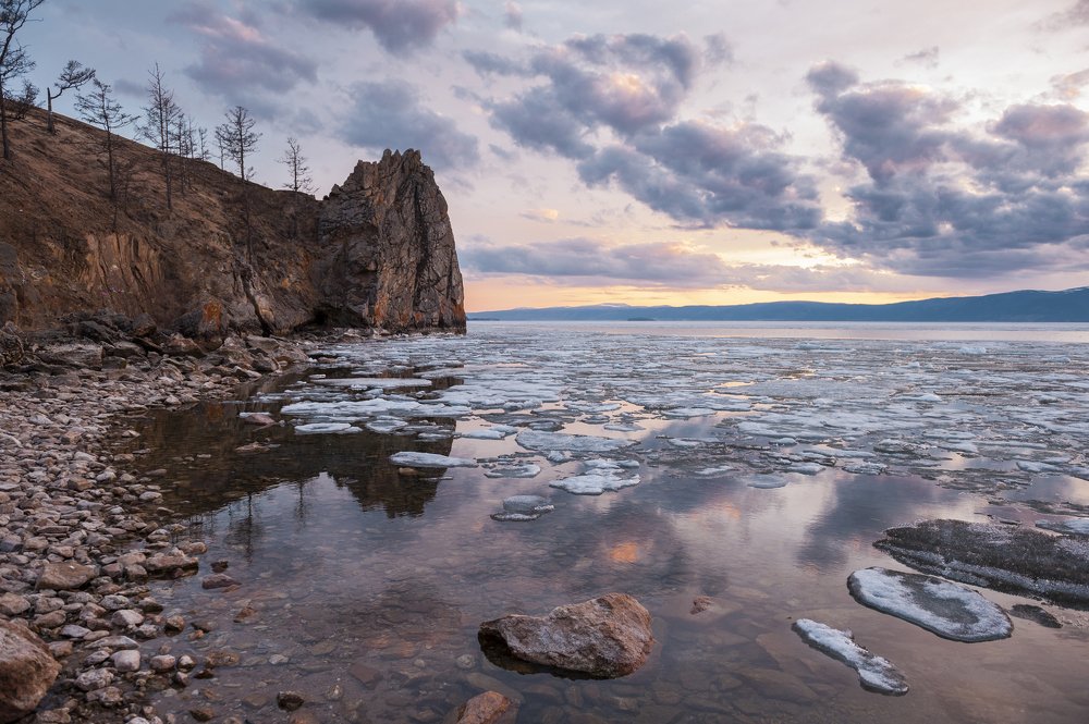 Розовый закат