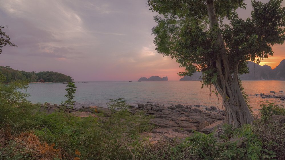 Вечер на острове