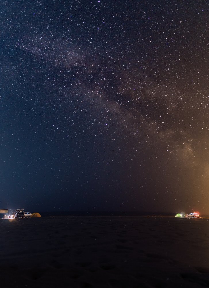 Звёздная ночь на берегу