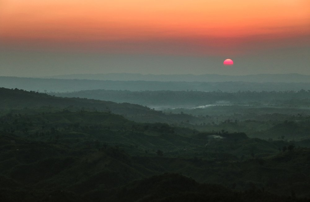 Dusk evening (Sun set)