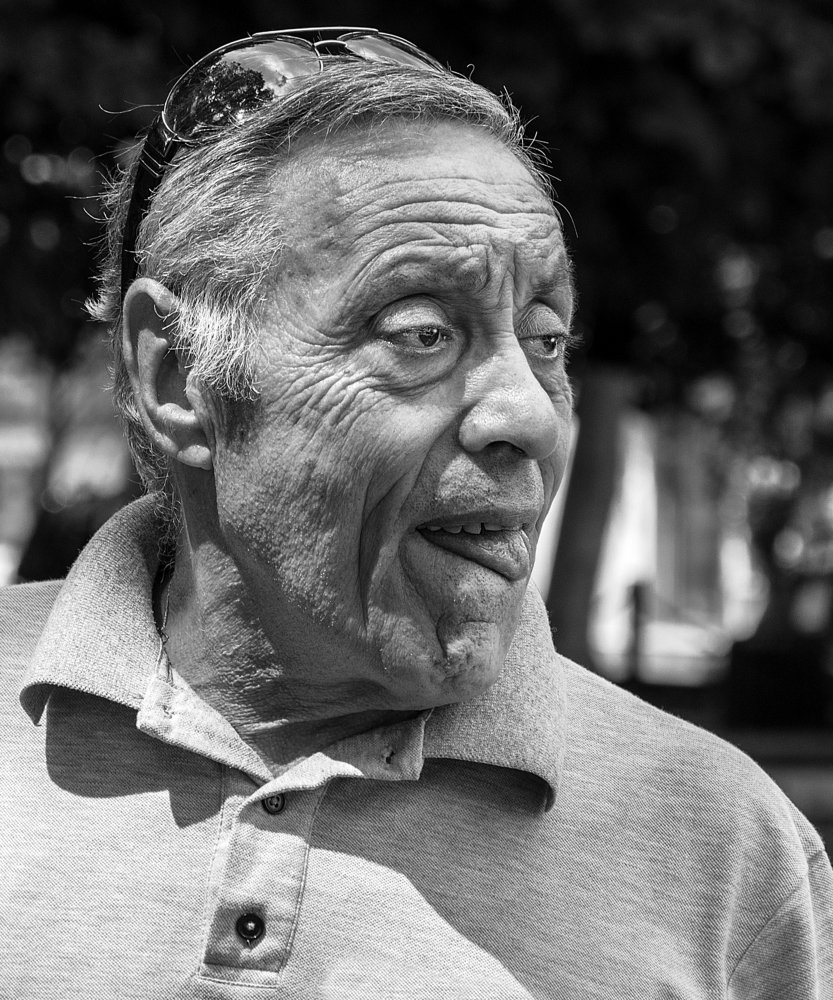 Уличный портрет.