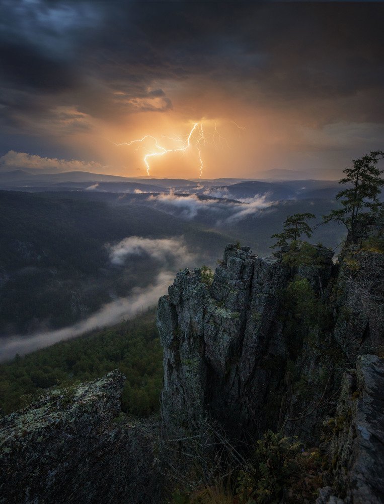 Гроза на Южном Урале