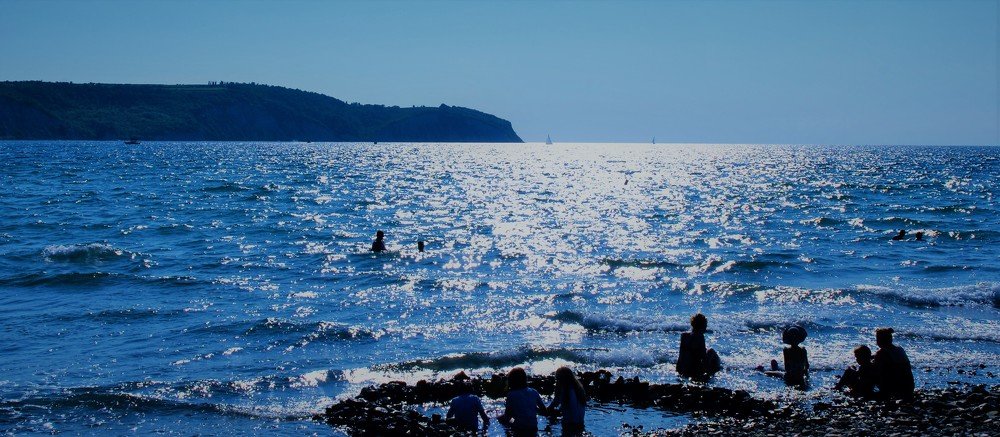 At the end of the blue day