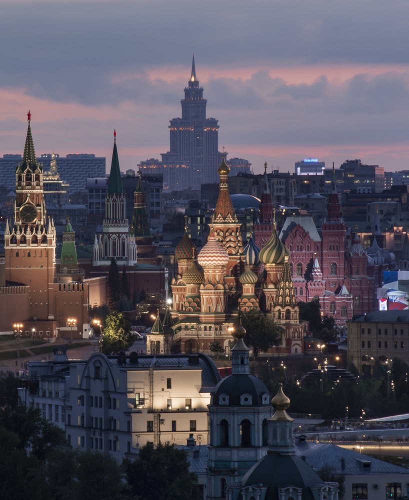 Moscow chess board