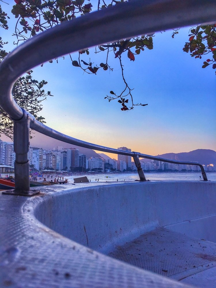 Sunset in Rio de Janeiro