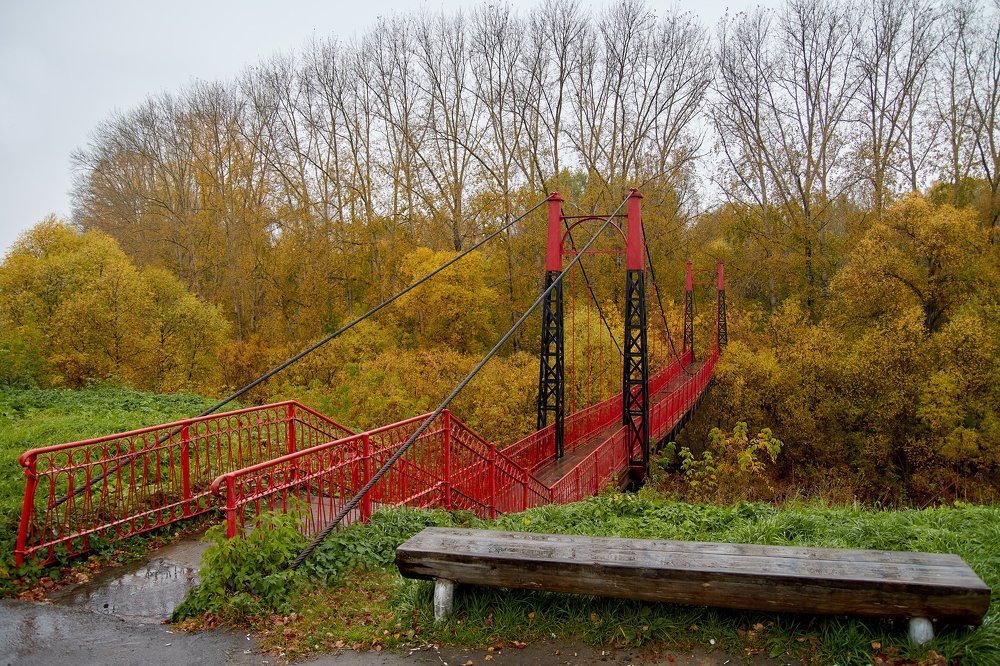 Мостик в осень