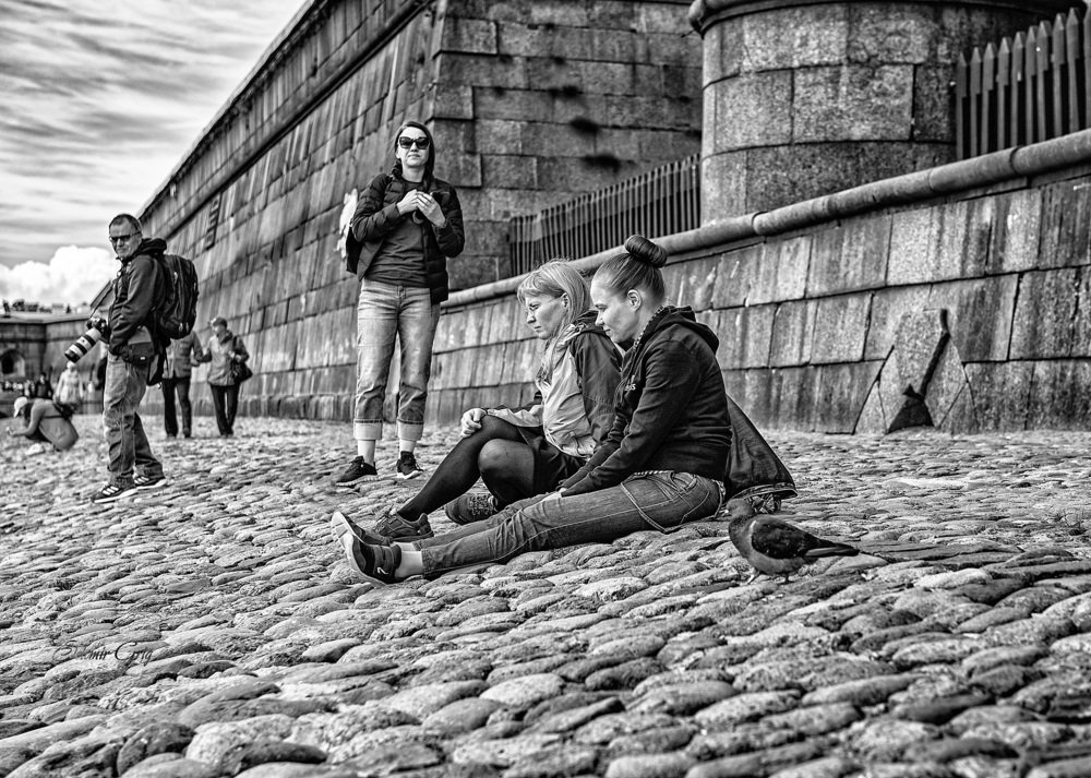 ...хэ... птичка...