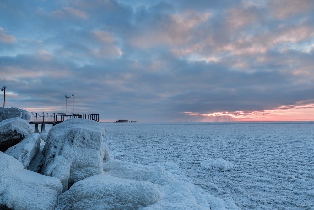 Зимнее море