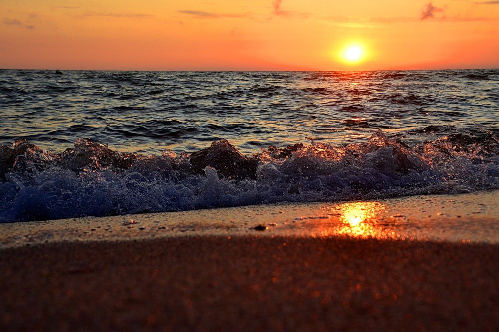 Балтика на закате