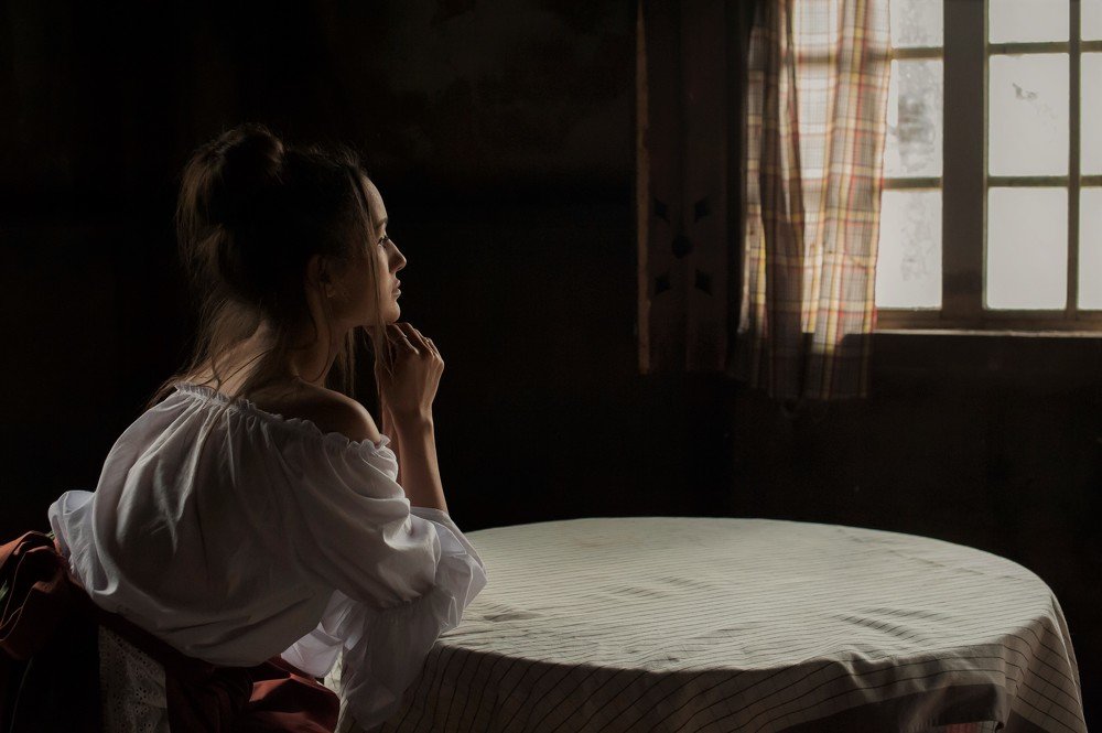 В ожидании любимого.