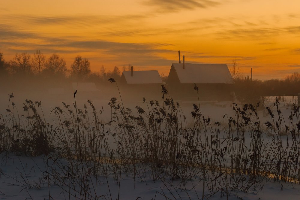 Зимний закат