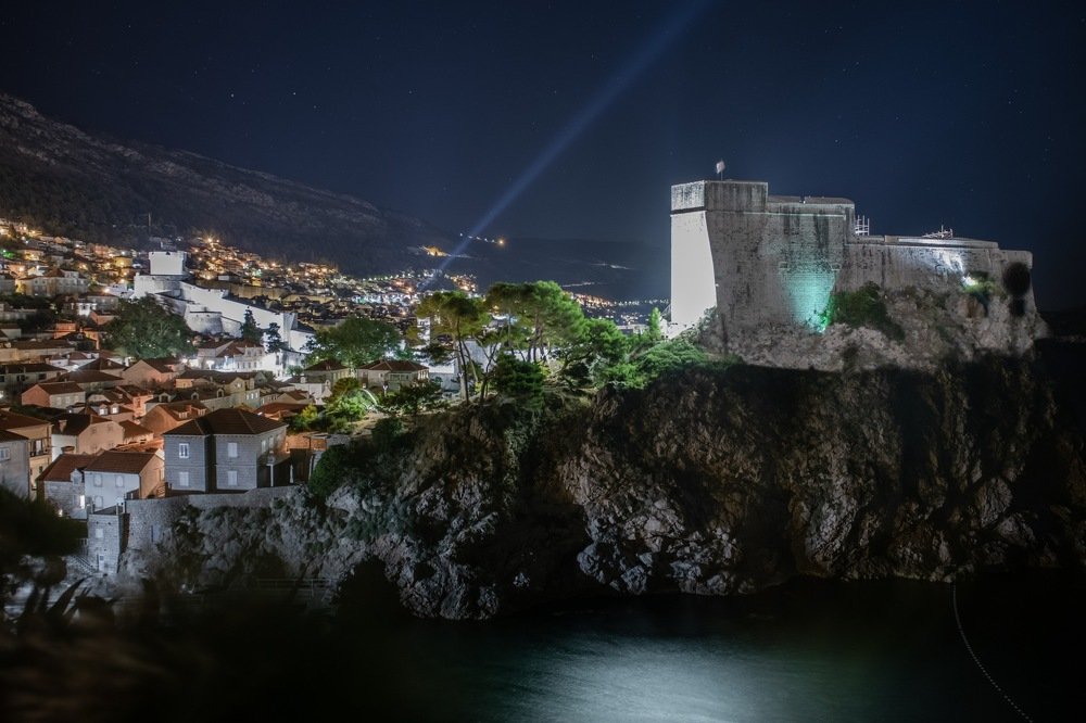 Dubrovnik at night