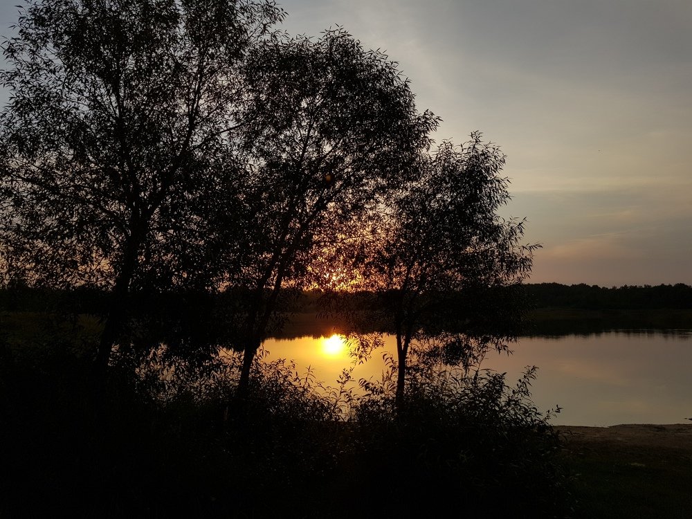 Закат у военчика