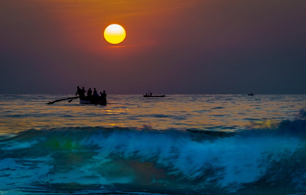 sunrise in Sirilanka