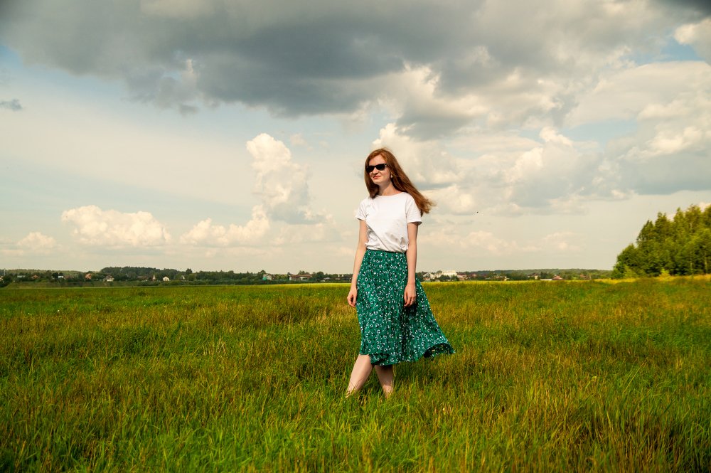 Полевой показ мод