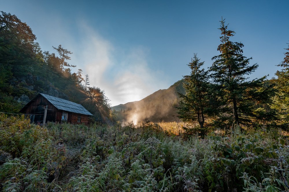 Рассвет в Тайге