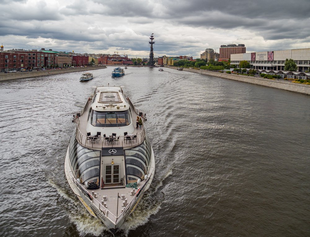 Вид с Крымского моста