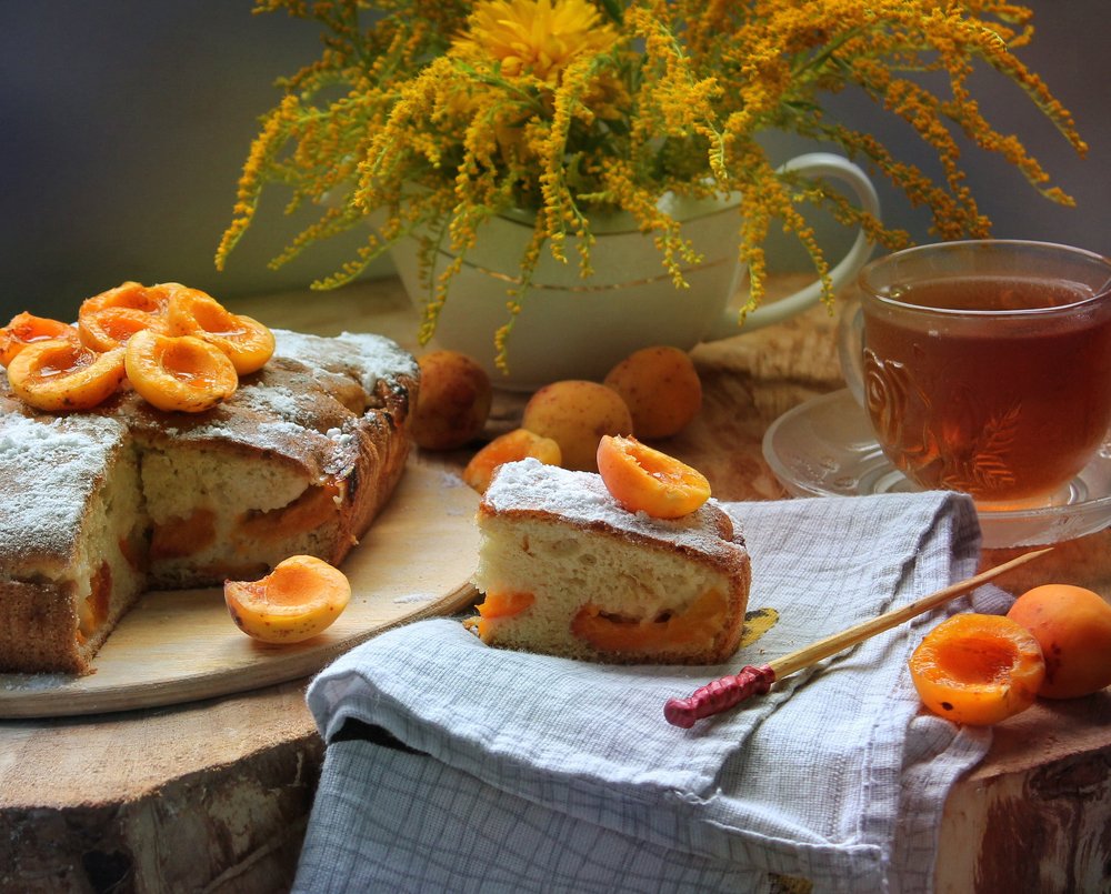 Абрикосовый пирог