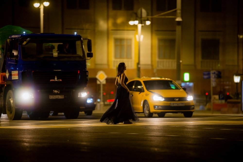 Ночью в городе