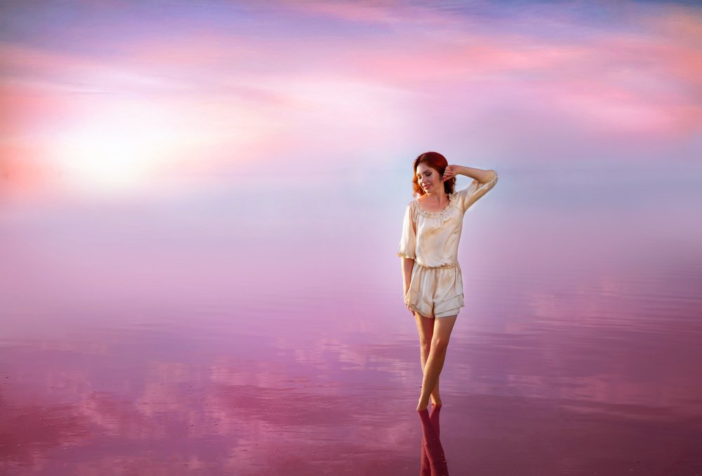 Розовый закат