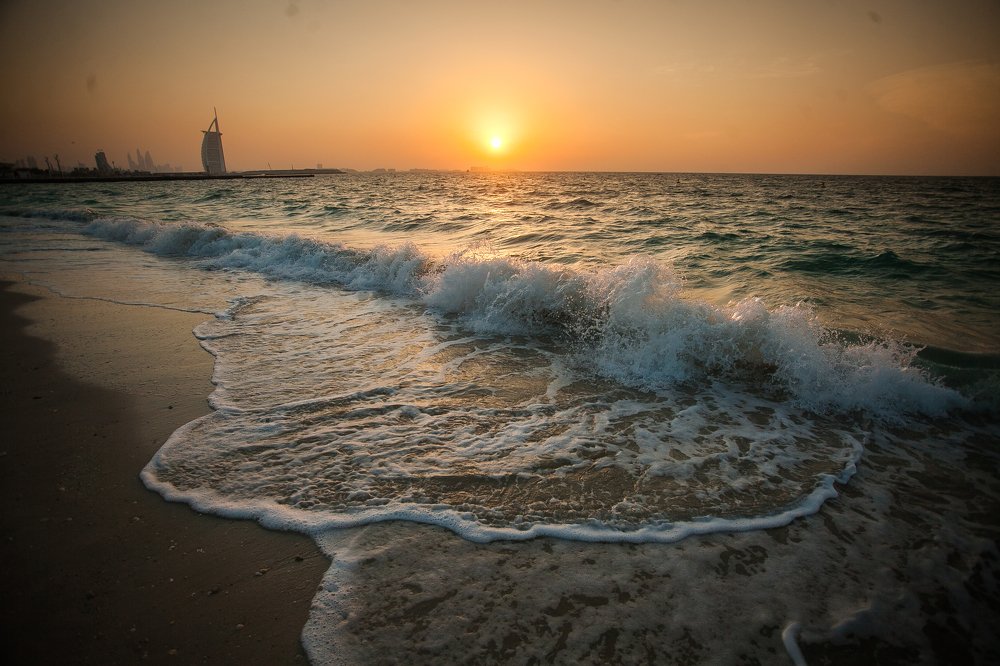 Закат на Персидском Заливе