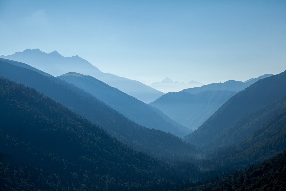 Хребты южных гор