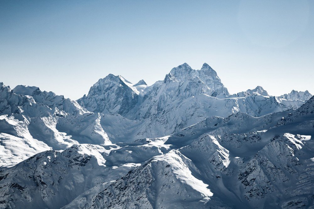 Зимняя Ушба