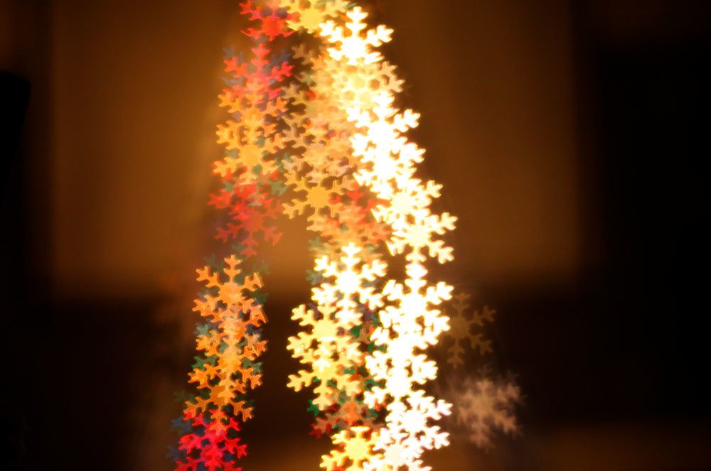 The shape of the light