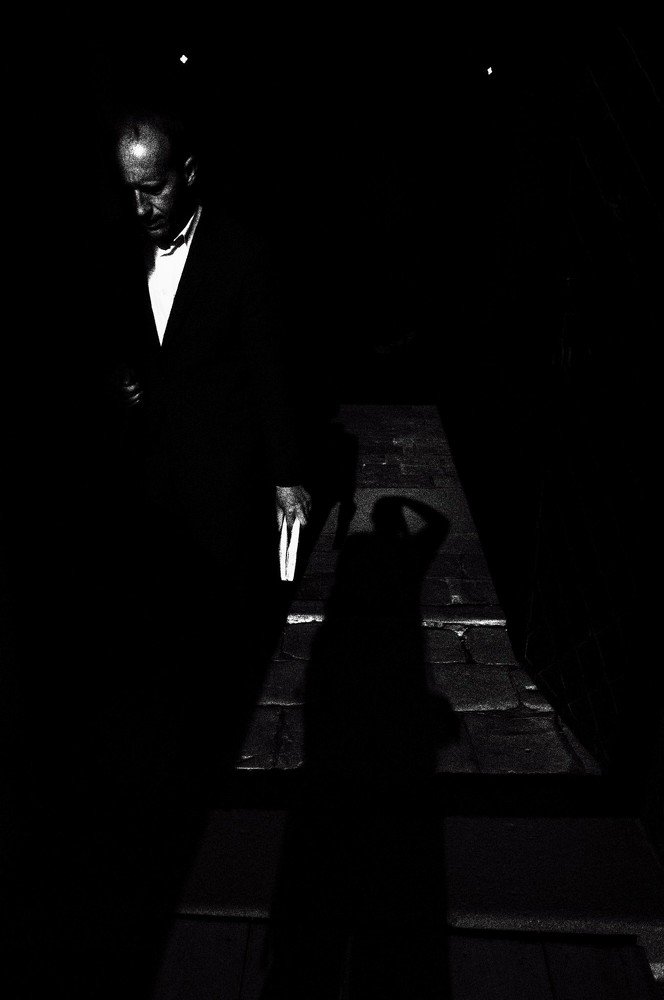 Men in walk.