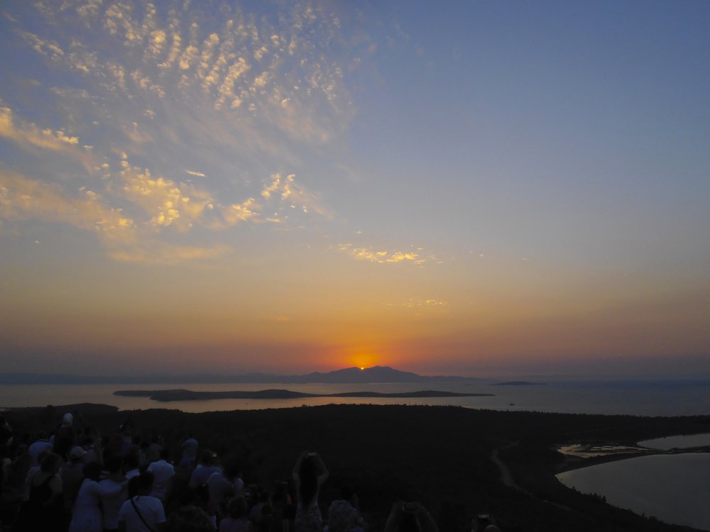 Sunset At Ayvalik,Turkey