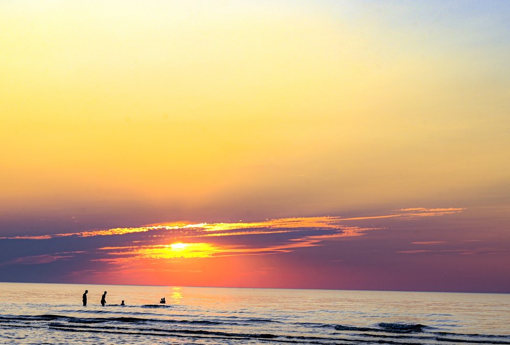 Закат на Балтике