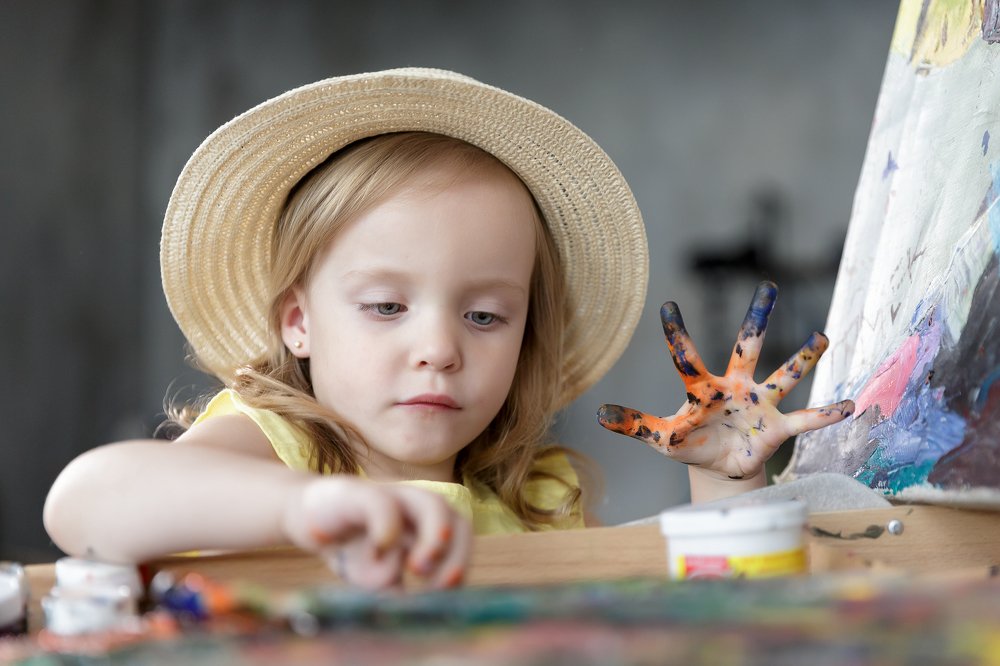 Юная художница