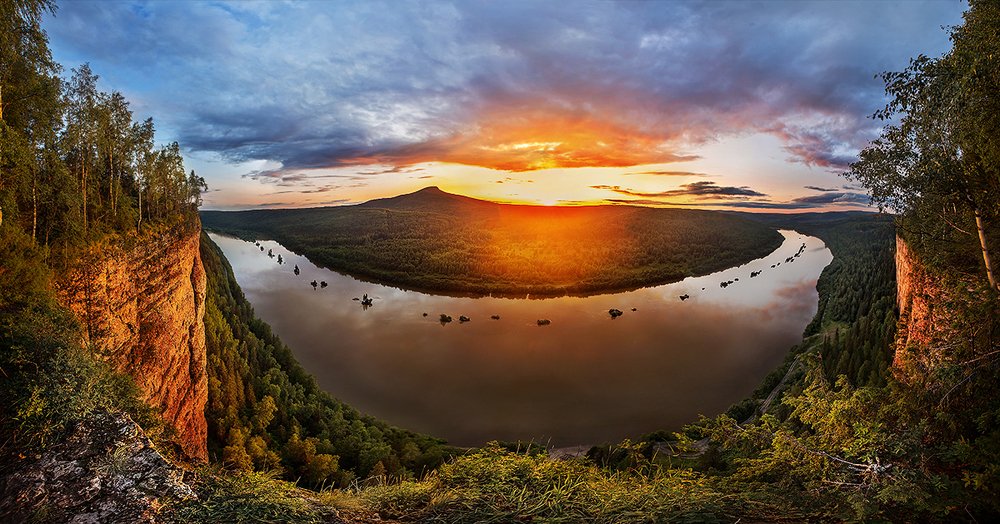 Закат на Ветлан