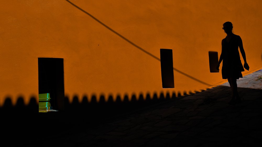 Walking in the shadow